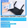 YOUTOP 4PK TN328 TN626 TN330 TN628 Toner Cartridge Compatible for