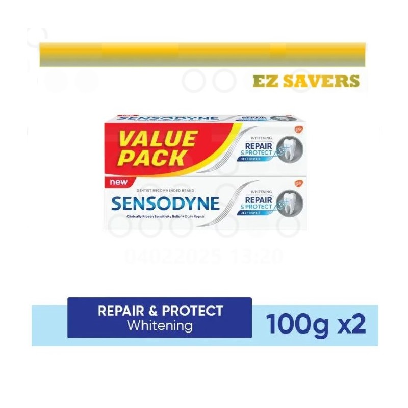 Sensodyne Toothpaste 100g/200g (Repair & Protect/Whitening/Sensitivity & Gum)