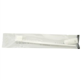 Commercial Disposable Toothbrushes with Tube Toothpaste (0.1 oz (3 g), White, Set of 30