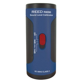 Reed Instruments R8090 (SC-05) Sound Level Calibrator for 1/2" Diameter Microphones, +/-0.5dB Accuracy,Black