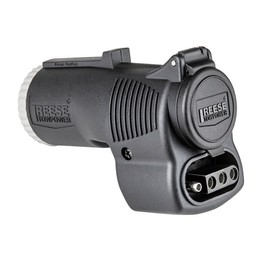 Reese Towpower 85350 7-Way to 6-Pin & 4-Way Flat Trailer Wiring Adapter with LED Circuit Tester, Designed for 12 Volt Systems, Corrosion Resistant