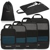 TravelLovers Compression Packing Cubes – 6 Pack Packing Cubes for