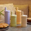 Elephant Cuppa Insulated Tumbler S with Two Straws, Ideal for
