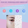 Mayoii Butterfly Temporary Tattoos and Face Gems Stickers Kit for