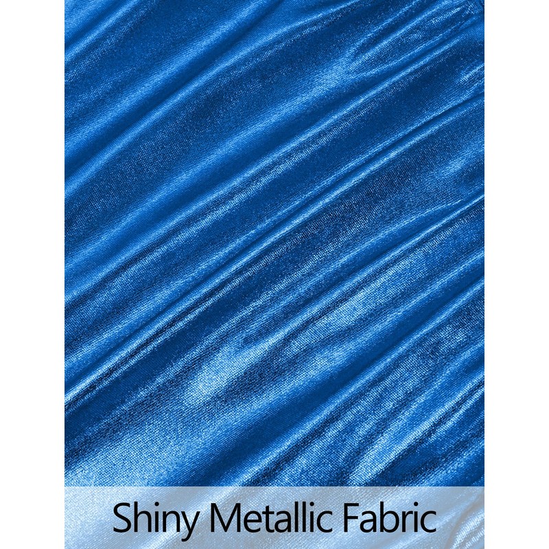 AIEOE Men's Shiny Shorts with Pockets Party Shorts Sexy Boxer