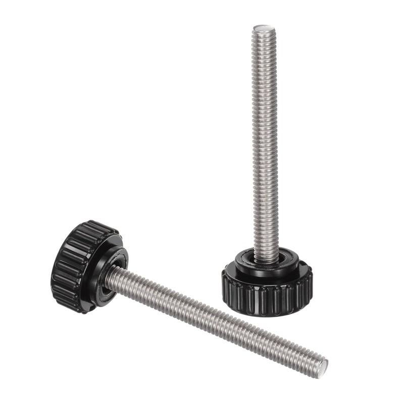 QUARKZMAN Pack of 6 Knurled Tension Knobs M6 x 60