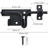 Heavy Duty 2 Way Thickeness Slide Bolt Gate Latch with