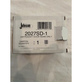 JOHNSON Pocket Door Hardware - Johnson 2027 SD
