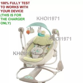 KHOI1971 WALL AC adapter For Seneca 60347 INGENUITY InLighten Cradling baby swing