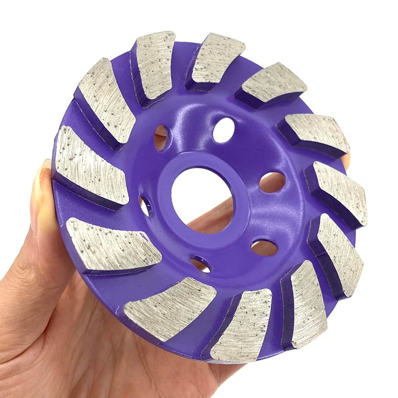 2Pcs Diamond Concrete Grinding Cup Wheels 100mm 4" Set, Fits
