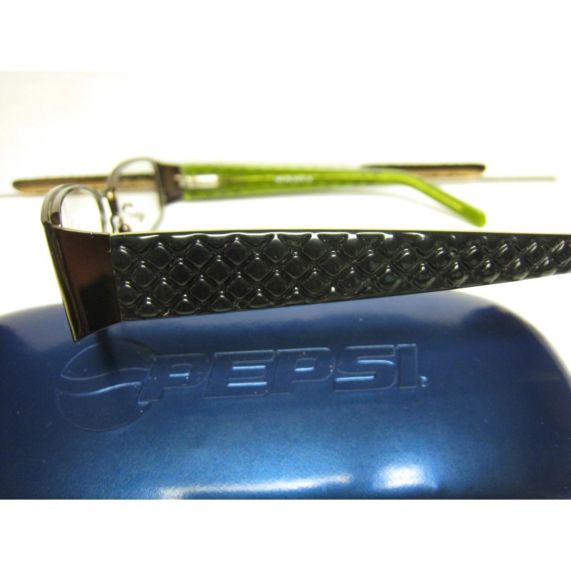 Phoebe Couture Eyeglass Frames P265 BROWN 52-16-135 With Case