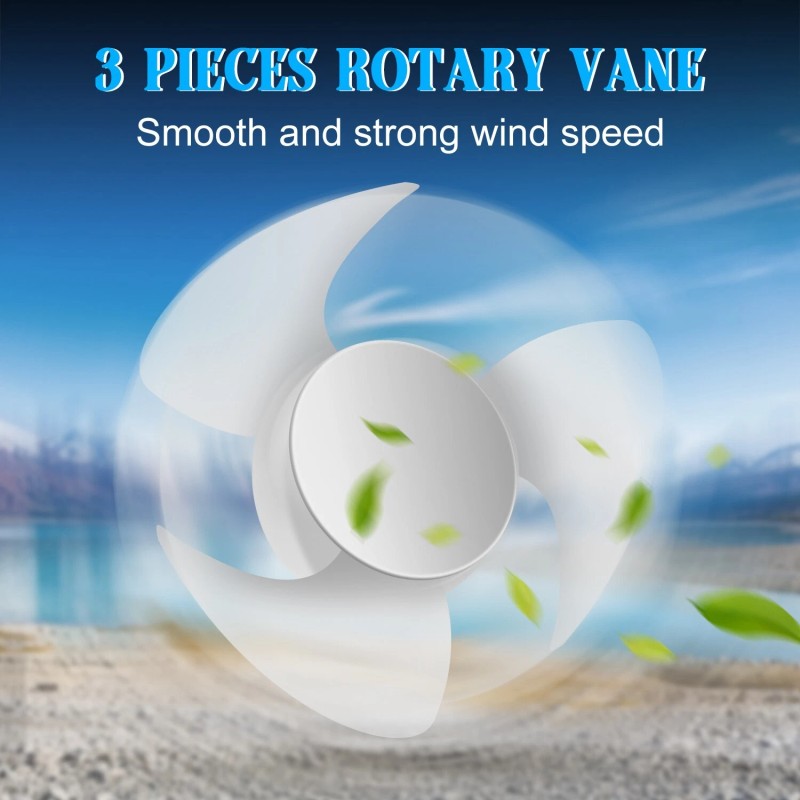 DONWELL For Ford 12V Single Head Car Fan Portable USB