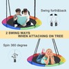 43 inch Saucer Tree Swing for Kids,Flying Round Swing Heavy