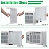 Forestchill Window Air Conditioner Side Panel with frame, Room AC