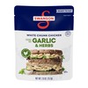 Swanson Garlic and Herbs White Chunk Fully Cooked Chicken, Ready
