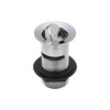 TC Bathroom Basin Waste Swivel Flip Plug Slotted Tail 1