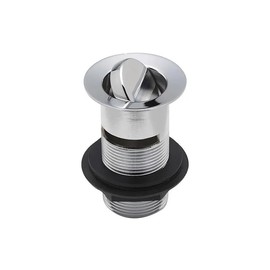 TC Bathroom Basin Waste Swivel Flip Plug Slotted Tail 1 1/4" 32mm