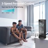 Dr. Prepare Desk Fan Tower Fan Cooling Fan, Portable Oscillating
