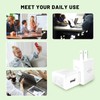 5W USB A Charger 2 Pack White