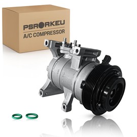 Psrorkeu CO 20766C A/C Air Conditioner AC Compressor W/Clutch Fits Chrysler 300 2011-2013 Dodge Challenger 2011-2014 Dodge Charger 2011-2013 Dodge Durango 2011-2015 Jeep Grand Cherokee 2011-2015 3.6L