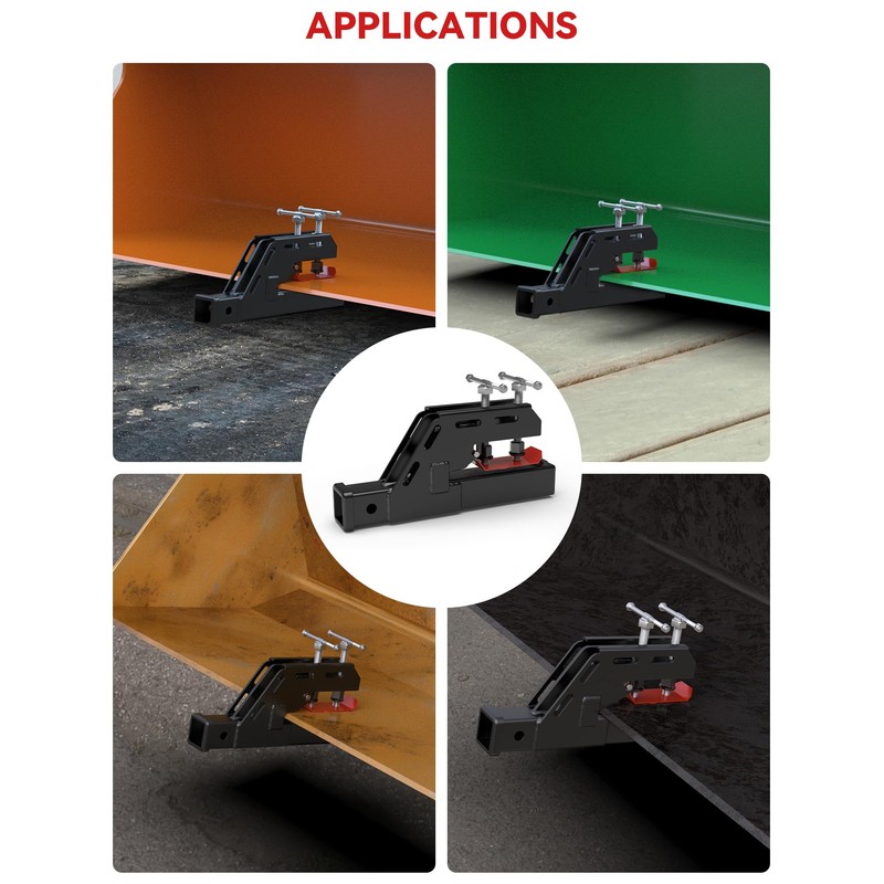 2025 New Upgraded Tractor Clamp on Trailer Hitch Receiver, Tractor
