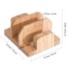 Kunovo Bamboo Pot Lid Holder,Cutting Board Organizer,Baking Sheet/Pan Organizer Rack