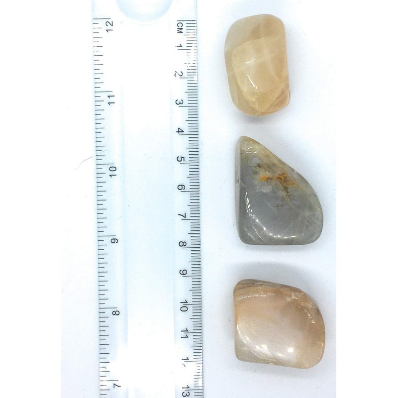 Moonstone Large Crystal Tumble Stone - 1 Pc