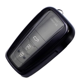 [VERISSY] Smart Key Case Smart Key Cover Toyota Toyota Prius C-HR RAV4 86 Rank Prado Camry Corolla, Black