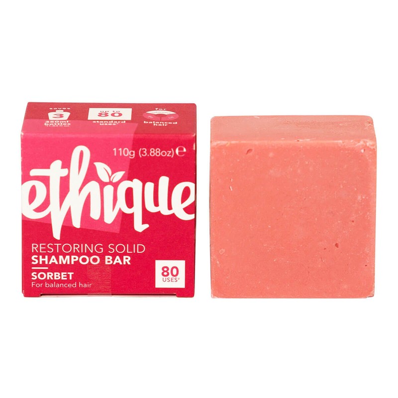 Ethique Restoring Solid Shampoo Bar - Sorbet, 15g