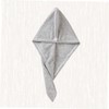 BIUDECO Super Absorbent Hair Drying Cap Grey Bamboo Charcoal Cap