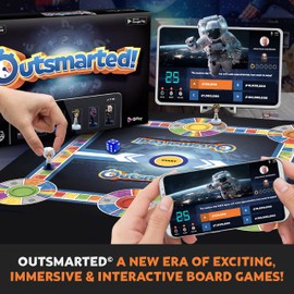 OUTSMARTED! The Live Family Quiz Show Board Game | Movies & TV Question Bundle | Category Multipack