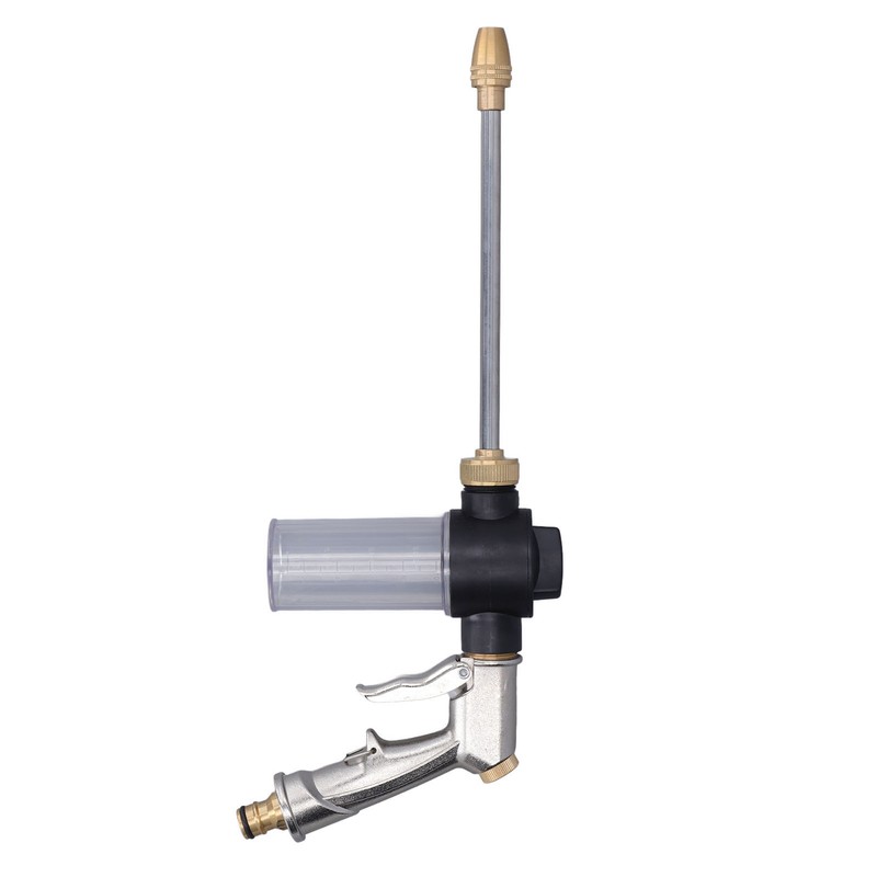High Pressure Water Gun Garden Hose Wand Nozzle Sprayer Foam