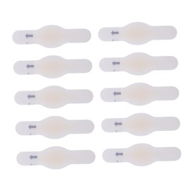 Gogogmee 10pcs Rear Heel Stickers Relief Preventing Blisters Toe Covers for Women Anti-abrasion