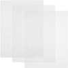 Pndeyo 3 Sheet Clear Plastic Mesh Canvas, 7Count Printable Fursuit