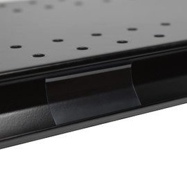 Clear Plastic Gondola Shelving Ticket Molding Insert Strips, 2" x 1.25", 2500 Pack