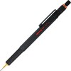 rOtring 800 Mechanical Pencil 0.7mm Black with Extra Tikky Leads