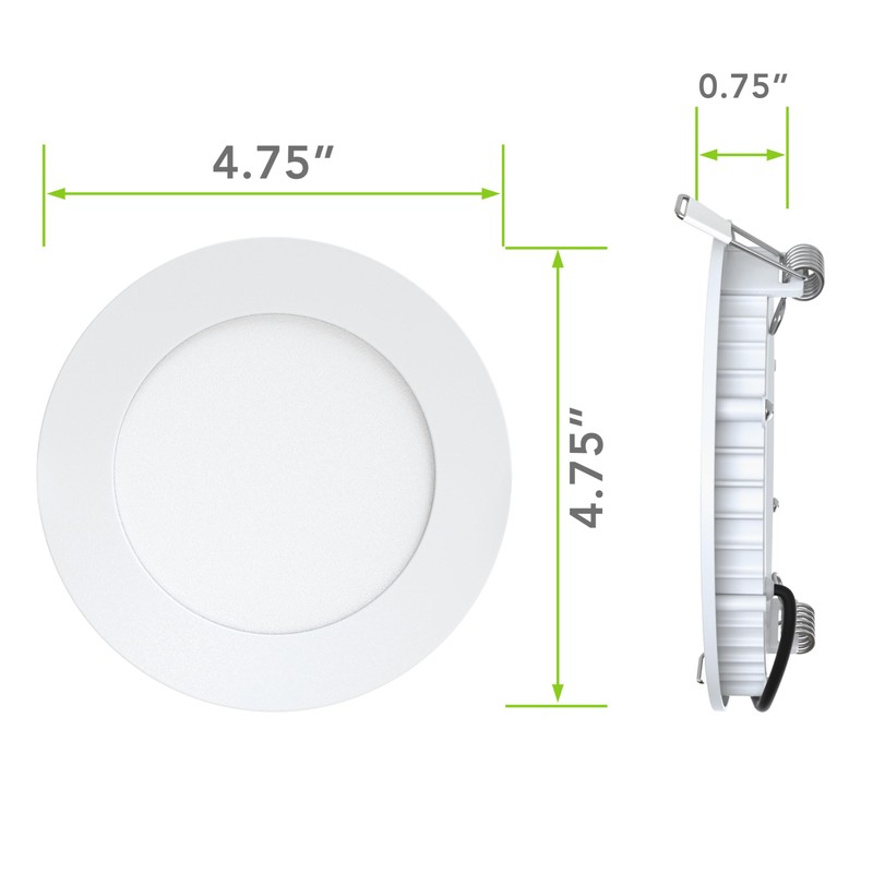 Leisure LED RV Boat Recessed Ceiling Light 480 Lumen Super