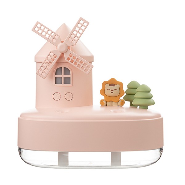 Humidifier Music Box with Warm Night Light Dual Spray Wireless