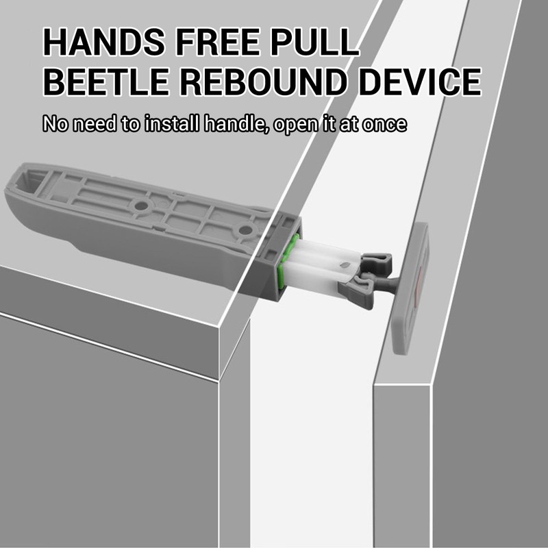 atnayo 4 Pcs Push to Open Door Catches, Latch for