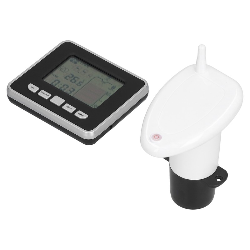 Water Tank Level Meter Ultrasonic Digital Display Depth Gauge Sensor