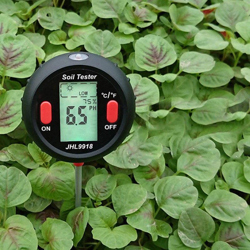 5-in-1 Soil Tester Moisture Meter Digital Sunlight PH Tester Plant