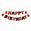 Seyal® Ladybug Happy Birthday Banner