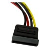 Cable Adaptador Startech De Alimentacion Molex A Sata 15 /vc