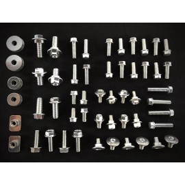 Honda 70pc HONDA BOLT KIT CR CRF  50 60 80 85 125 150 250 450 480 500 seat body repair