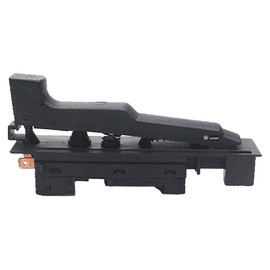 DUESI Heavy Duty Angle Grinder Trigger Switch Accessories Shutter Button Switch Compatible with Bosch GWS20-180 GWS20-230, Push Button, Silver, Manual