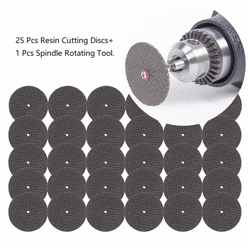 ExcInter 32mm Resin Cutting Wheel Discs Rotary Tool 25Pcs Cutting