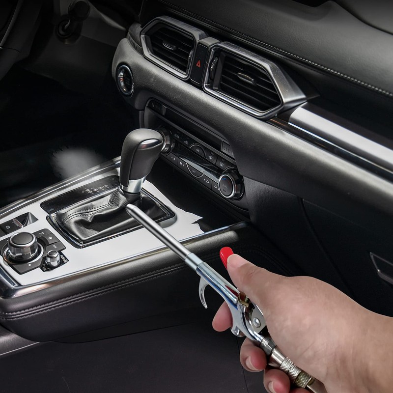 9 Pcs 2-Way Connection Air Nozzle Blow Gun Sets, Air