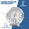 MAVORI® Thermometer Hygrometer Analogue - Room Thermometer and Humidity Meter