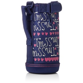 Thermos Replacement Parts 2-Way Bottle FHO-801WF Handy Pouch Navy Heart (NV-H)