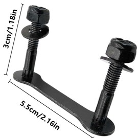 FZGLHQQ Skateboard Bolts Four Wheel Skateboard Truck Bridge Hardware Mounting Screws Bolts Longboard Bridge Nail Bolts Nuts Longboard Repair Rebuilding Kit for Skateboard Cruiser